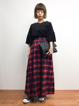 「ｱﾅｯﾌﾟ」｜saya☺︎さん（レディース・149cm）の秋コーディネート