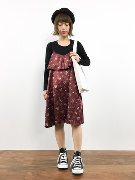 「common.（コモン）のアイテム」を使った、saya☺︎さん（レディース・149cm）の秋コーディネート
