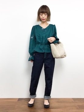 saya☺︎さん(レディース・149cm)の秋コーディネート