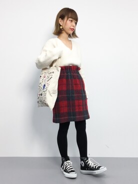 saya☺︎さん（レディース・149cm）の冬コーディネート