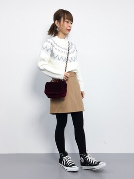 saya☺︎さん(レディース・149cm)の冬コーディネート