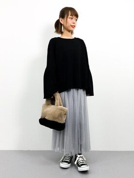 saya☺︎さん（レディース・149cm）の冬コーディネート