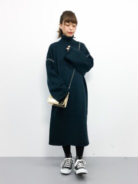 saya☺︎さん（レディース・149cm）の冬コーディネート