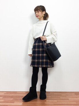 saya☺︎さん(レディース・149cm)の冬コーディネート