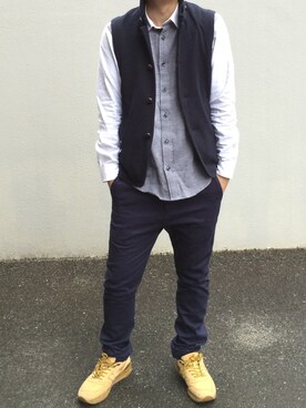 ウェア太郎.comさん（メンズ・167cm）の春コーディネート