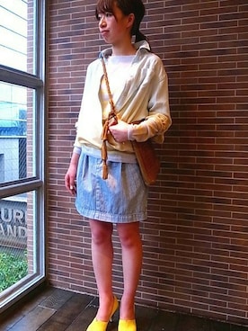 JOURNAL STANDARD 本社スタッフBさん（レディース・160cm）の春コーディネート