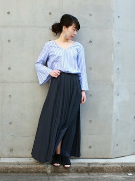 「ベルスリーブ」｜JOURNAL STANDARD 本社スタッフBさん（レディース・160cm）の冬コーディネート