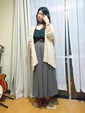 「ゆるずる」｜「アイテム（ジャケット/アウター）」を使った、Lingさん（レディース・170cm）の秋コーディネート