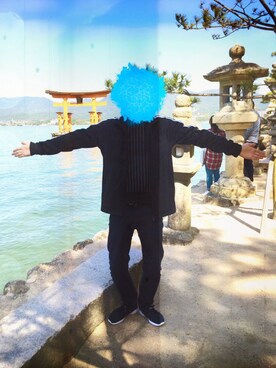 「アイテム（ジャージ）」を使った、M・Yさん（メンズ・177cm・20代）の春コーディネート