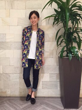 Kyoko Ozawaさんの（FWK by engineered garments | エフダブリューケイバイエンジニアドガーメンツ）を使ったコーディネート