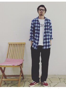 R_____Fさん(メンズ・173cm)の秋コーディネート