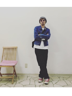 「WTAPS（ダブルタップス）のアイテム（その他）」を使った、R_＿＿＿＿Fさん（メンズ・173cm）の秋コーディネート