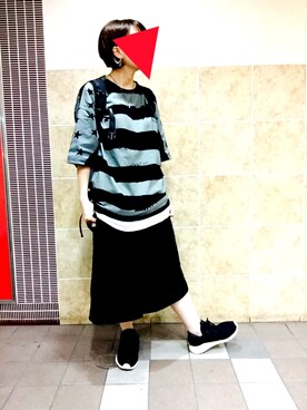 ᙏ̤̫͚さんのコーディネート