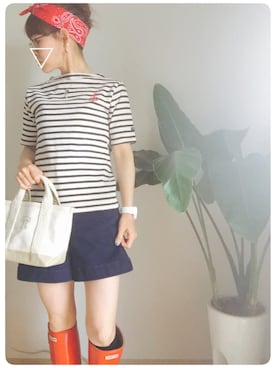 tomoさん(レディース・153cm)の夏コーディネート