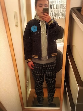 motoさん（メンズ・169cm）の冬コーディネート