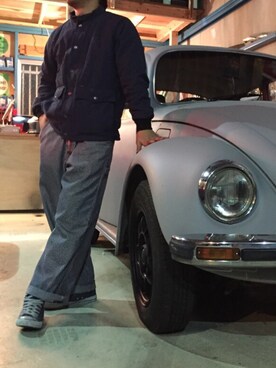 「BLUCO（ブルコ）のアイテム（ジャケット/アウター）」を使った、taku0714さん（メンズ・170cm）の秋コーディネート