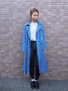 「Dita（ディータ）のアイテム（ジャケット/アウター）」を使った、Ⓜ︎ichu♡さん（レディース・163cm）の春コーディネート