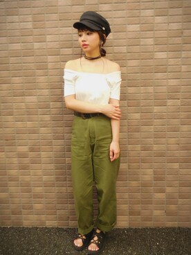 Ⓜ︎ichu♡さん（レディース・163cm）の夏コーディネート