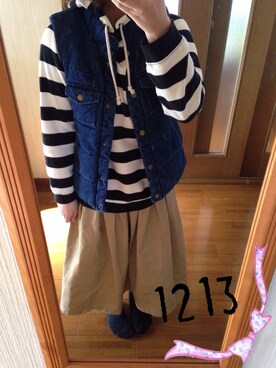 muuuさん（レディース・152cm）の冬コーディネート