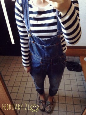 muuuさん（レディース・152cm）の冬コーディネート