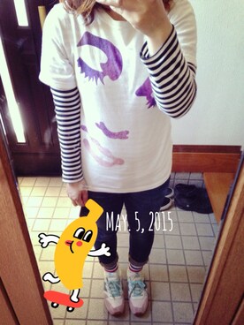 muuuさん（レディース・152cm）の春コーディネート