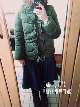 「今年初」｜muuuさん（レディース・152cm）の冬コーディネート