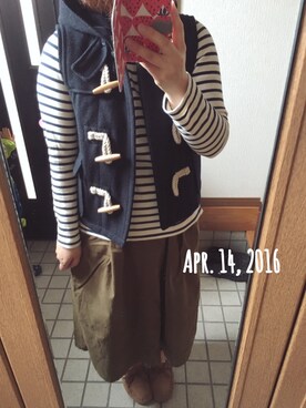 muuuさん（レディース・152cm）の春コーディネート