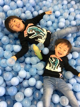 「BREEZE（ブリーズ）のアイテム（ブルゾン）」を使った、muuuさん（レディース・152cm）の秋コーディネート
