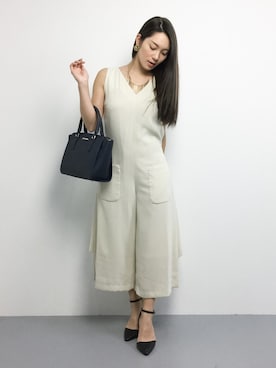 飯田有衣さん(レディース・161cm)の夏コーディネート