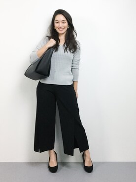 飯田有衣さん（レディース・161cm）の秋コーディネート