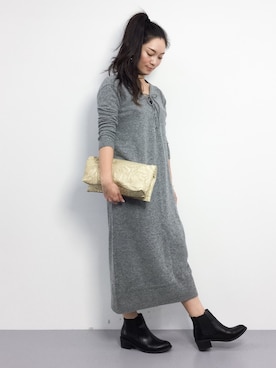 飯田有衣さん(レディース・161cm)の秋コーディネート