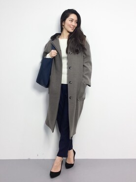 飯田有衣さん（レディース・161cm）の秋コーディネート