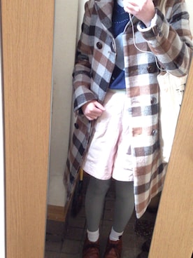 「keisuke kanda（ケイスケカンダ）のアイテム（バッグ）」を使った、にゅるさん（レディース・153cm）の春コーディネート