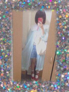 「ランジェリーガウン」｜にゅるさん（レディース・153cm）の夏コーディネート