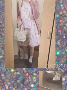 「keisuke kanda（ケイスケカンダ）のアイテム（レッグウェア）」を使った、にゅるさん（レディース・153cm）の秋コーディネート