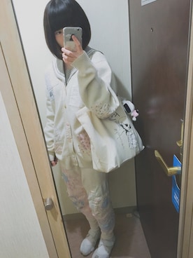 「keisuke kanda（ケイスケカンダ）のアイテム（バッグ）」を使った、にゅるさん（レディース・153cm）の秋コーディネート