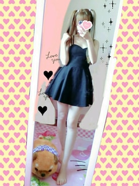 「Handmade（ハンドメイド）のアイテム（チュニック）」を使った、misa☆さん（レディース・161cm）の夏コーディネート