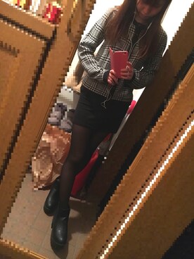 「リエディ(Re:EDIT)」｜あちゃんさん（レディース・160cm）の冬コーディネート