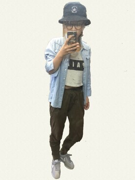 KAEDEさん(レディース・161cm)の夏コーディネート