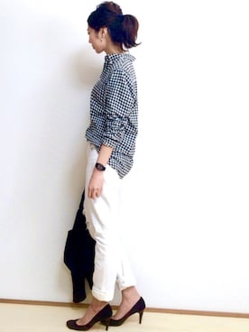 「NOLLEY’S（ノーリーズ）のアイテム（ジャケット/アウター）」を使った、たろ☺︎さん（レディース・165cm）の春コーディネート