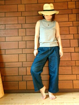 「Marc by Marc Jacobs（マークバイマークジェイコブス）のアイテム（アクセサリー）」を使った、ぽっぽさん（レディース・150cm）の春コーディネート