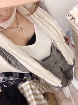 「GU（ジーユー）のアイテム（つなぎ/オールインワン）」を使った、❤️mari❤️さん（レディース・160cm）の春コーディネート