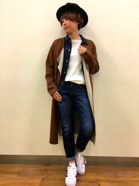 azuさん(レディース・159cm)の秋コーディネート