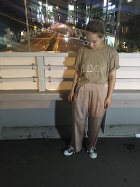 「87mm（87mm）のアイテム」を使った、mayuさん（レディース・158cm）の夏コーディネート