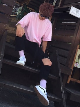 「PRO CLUB」｜도깨비さん（メンズ・177cm）の春コーディネート
