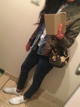 TOMOKO:)さん(レディース・156cm)の冬コーディネート