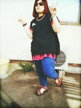 しまたさん（レディース・157cm）の秋コーディネート