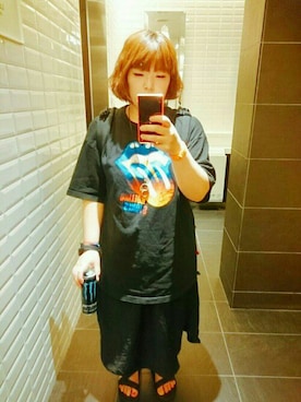 「チャイハネ（チャイハネ）のアイテム（レッグウェア）」を使った、しまたさん（レディース・157cm）の夏コーディネート