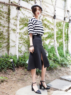 「ガウチョパンツ」｜GIRLS RULEさん（レディース・165cm）の春コーディネート