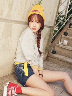 「GIRLSRULEのアイテム」を使った、GIRLS RULEさん（レディース・160cm）の秋コーディネート